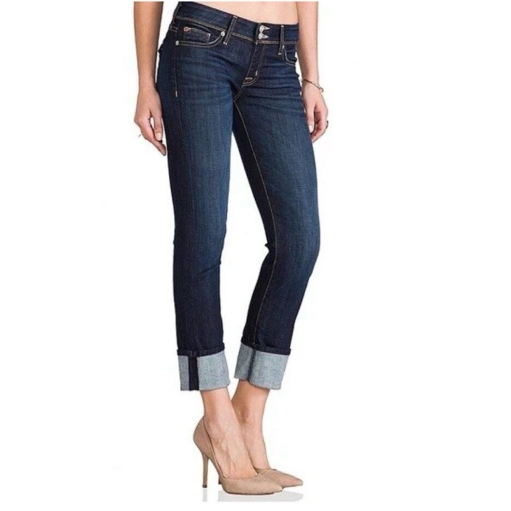 Hudson Jeans - Ginny Crop Straight leg with Cuff